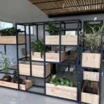 Metal and Eucalyptus Partitioners