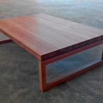 Stained Eucalyptus Coffee Table