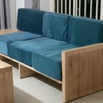 Engraved sofa